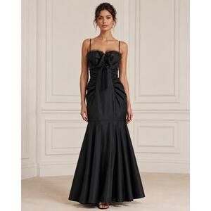 cache black mermaid dress cache black mermaid dress Gorgeous Black Mermaid Beadings Long Evening Gowns
